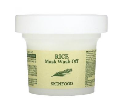 Skinfood, Rice Beauty Mask Wash Off, 3.52 oz (100 g)