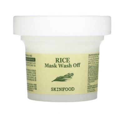 Skinfood, Rice Beauty Mask Wash Off, 3.52 oz (100 g)