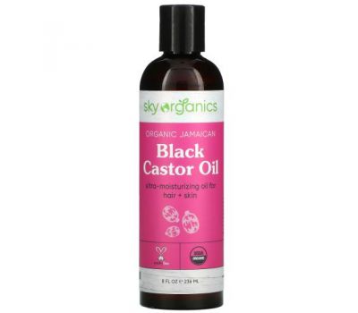 Sky Organics, Organic Jamaican Black Castor Oil, 8 fl oz (236 ml)