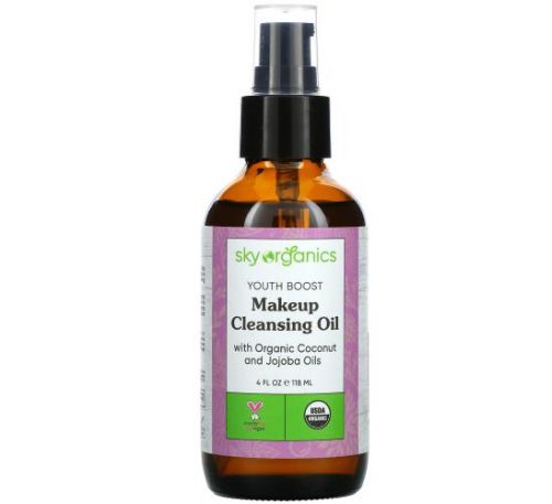 Sky Organics, Youth Boost, Makeup Cleansing Oil, 4 fl oz (118 ml)