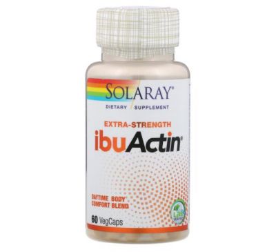 Solaray, Extra-Strength IbuActin, 60 VegCaps
