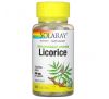 Solaray, Organically Grown Licorice, 450 mg, 100 VegCaps