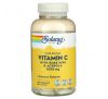Solaray, вітамін C повільного вивільнення, з шипшиною й ацеролою, 1000 мг, 250 капсул VegCaps