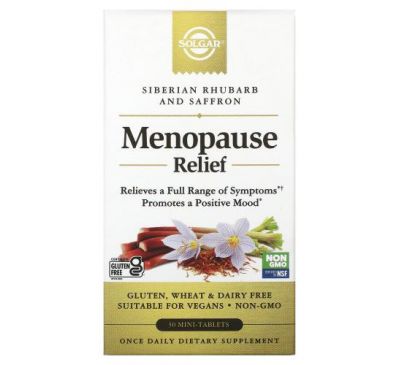 Solgar, Menopause Relief, 30 Mini-Tablets