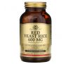 Solgar, Red Yeast Rice, 600 mg, 120 Vegetable Capsules