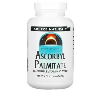 Source Naturals, Ascorbyl Palmitate, 4 oz (113.4 g) Powder