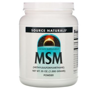 Source Naturals, MSM Powder, 35 oz (1,000 g)