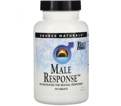 Source Naturals, Male Response, 90 Tablets