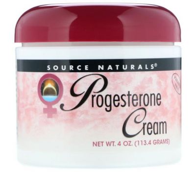 Source Naturals, Progesterone Cream, 4 oz (113.4 g)