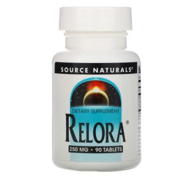 Source Naturals, Relora, 250 mg, 90 Tablets