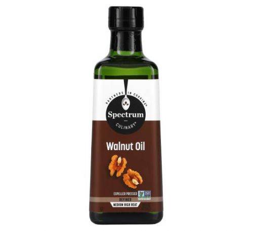 Spectrum Culinary, Walnut Oil, Expeller Pressed, 16 fl oz (473 ml)