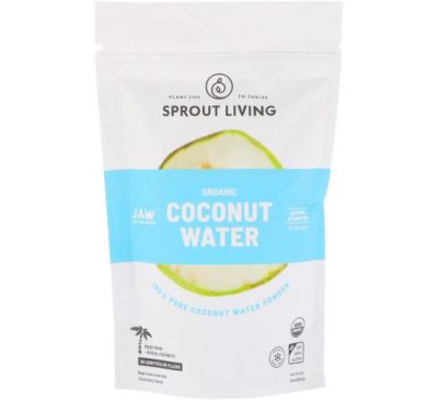 Sprout Living, Organic Coconut Water Powder, 8 oz (225 g)
