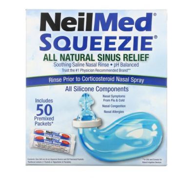Squip, Squeezie, All Natural Sinus Relief, 1 Kit