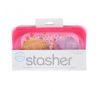 Stasher, Reusable Silicone Food Bag, Snack Size Small, Raspberry, 9.9 fl oz (293.5 ml)