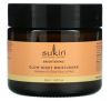 Sukin, Glow Night Moisturiser, Brightening, 1.69 fl oz (50 ml)