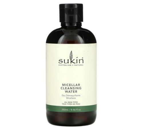 Sukin, Micellar Cleansing Water, 8.46 fl oz (250 ml)