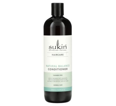 Sukin, Natural Balance Conditioner, Normal Hair, 16.9 fl oz (500 ml)