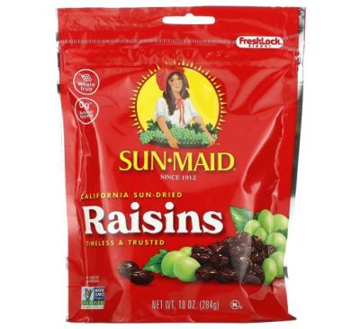 Sun-Maid, California Sun-Dried Raisins, 10 oz (284 g)