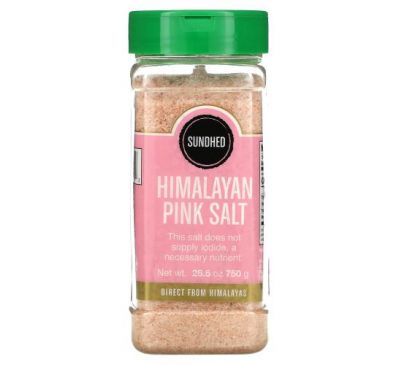 Sundhed, Himalayan Salt, 26.5 oz (750 g)