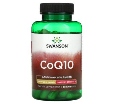 Swanson, CoQ10, Cardiovascular Health, 200 mg, 90 Capsules