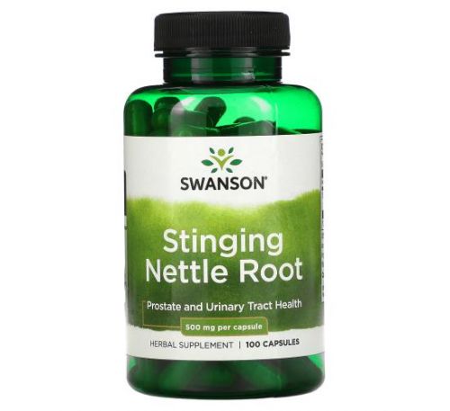 Swanson, Stinging Nettle Root, 500 mg, 100 Capsules