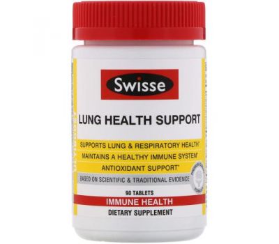 Swisse, Ultiboost, Lung Health Support, 90 Tablets