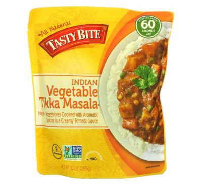 Tasty Bite, Indian Vegetable Tikka Masala, Mild, 10 oz (285 g)