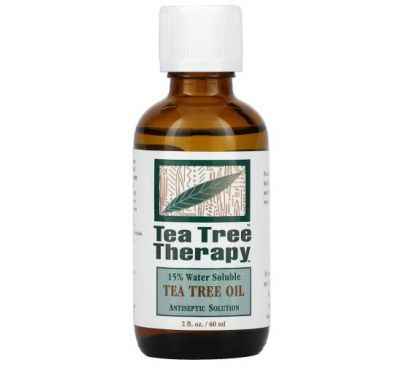 Tea Tree Therapy, Масло чайного дерева, 2 жидких унции (60 мл)