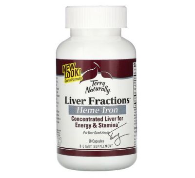 Terry Naturally, Liver Fractions, 90 Capsules