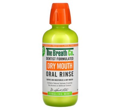 TheBreathCo., Dry Mouth, Oral Rinse, Tingling Mint, 500 ml