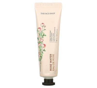 The Face Shop, Rose Water, Daily Perfumed Hand Cream, 1.01 fl oz (30 ml)