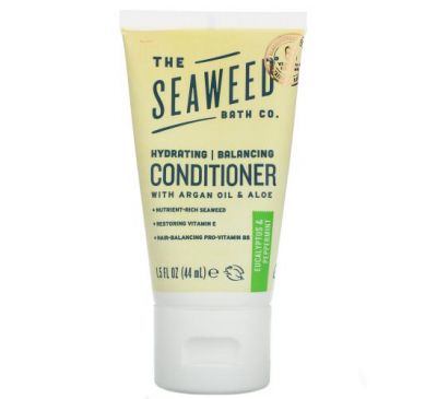 The Seaweed Bath Co., Hydrating Balancing Conditioner, Eucalyptus and Peppermint, 1.5 fl oz (44 ml)