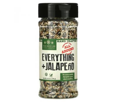 The Spice Lab, Everything + Jalapeno, 4.6 oz (130 g)
