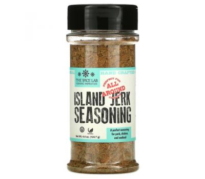 The Spice Lab, Island Jerk Seasoning, 4.4 oz (124.7 g)