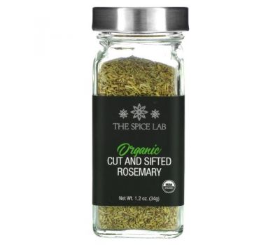 The Spice Lab, Organic Cut and Sifted Rosemary, 1.2 oz (34 g)