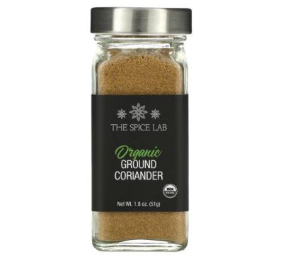 The Spice Lab, Organic Ground Coriander, 1.8 oz (51 g)