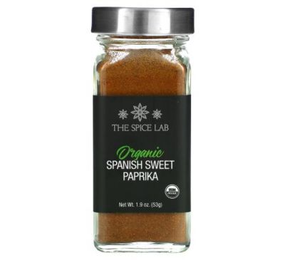 The Spice Lab, Organic Spanish Sweet Paprika, 1.9 oz (53 g)