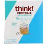 Think !, Protein+ 150 Calorie Bars, Cupcake Batter, 10 Bars, 1.41 oz (40 g) Each