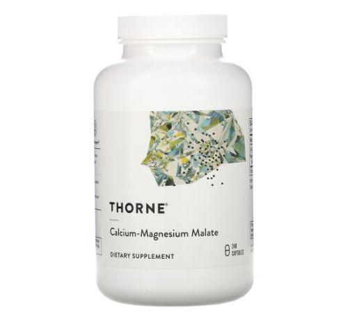 Thorne Research, Calcium-Magnesium Malate, 240 Capsules