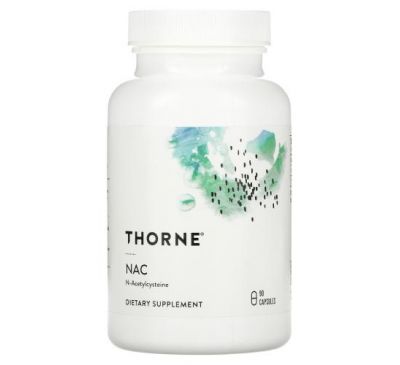 Thorne Research, N-ацетилцистеїн, 90 капсул