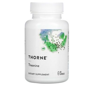 Thorne Research, Theanine, 90 Capsules