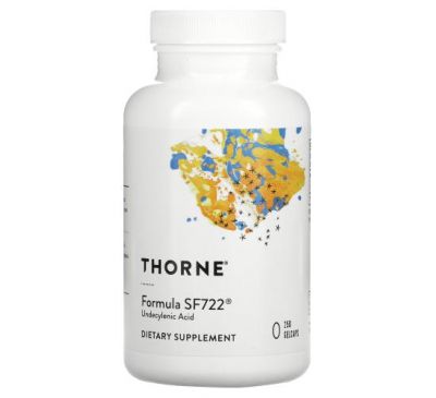 Thorne Research, формула SF722, 250 гелевих капсул