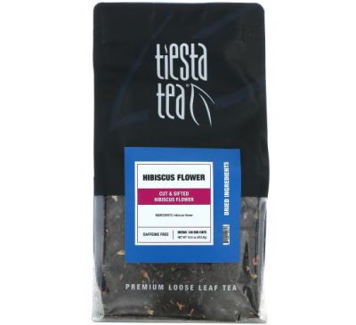 Tiesta Tea Company, Premium Loose Leaf Tea, Hibiscus Flower, Caffeine Free, 16.0 oz (453.6 g)