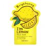 Tony Moly, I'm Lemon, Brightening Beauty Mask Sheet, 1 Sheet, 0.74 oz (21 g)