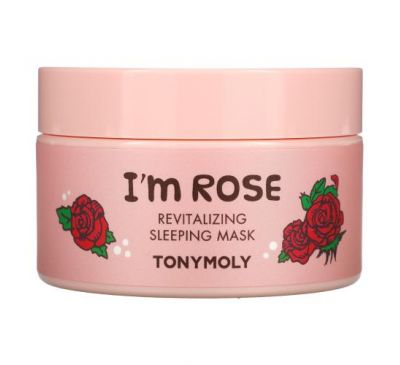 Tony Moly, I'm Rose, Восстанавливающая маска для сна, 3,52 унции (100 г)