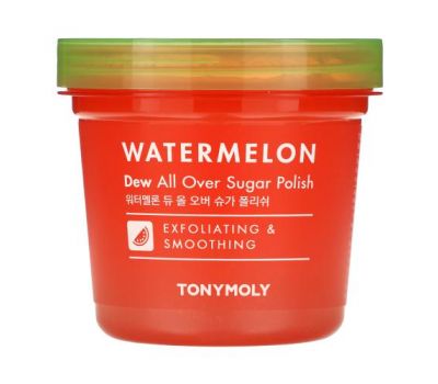 Tony Moly, Watermelon, Dew All Over Sugar Polish, 10.14 fl oz (300 ml)
