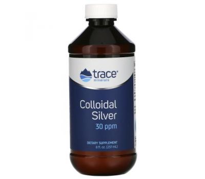 Trace Minerals ®, Colloidal Silver, 30 ppm, 8 fl oz (237 ml)