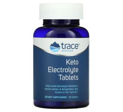 Trace Minerals ®, Keto Electrolyte Tablets, 90 Tablets