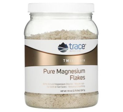 Trace Minerals ®, TM Skincare, хлопья чистого магния, 1247 г (2,75 фунта)