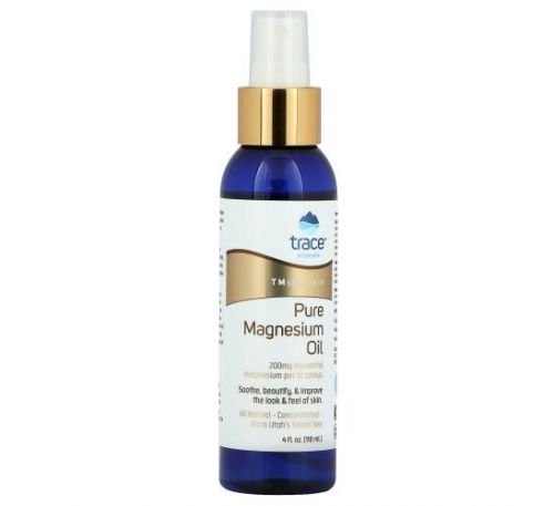 Trace Minerals ®, TM Skincare, чиста магнієва олія, 118 мл (4 рідк. унції)